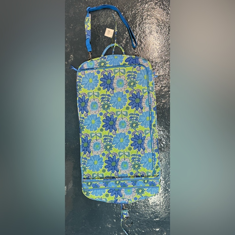 NWT Vera Bradley Garment Bag Doodle Daisy